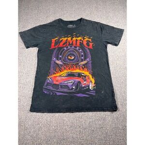 LZMFG Sacred Eye Graphic Racing Tee, Mens Size Medium